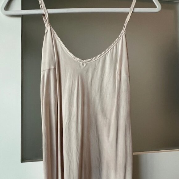 Long Slip Dresses with Organza bottom by designer, Robin Kaplan, Size S - Picture 4 of 13